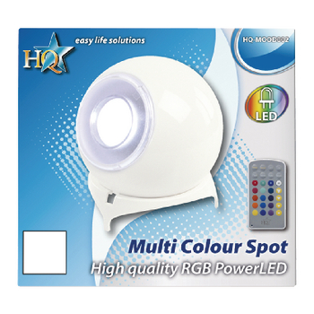 HQ-MOOD002 Multicolour vloerspot Verpakking foto